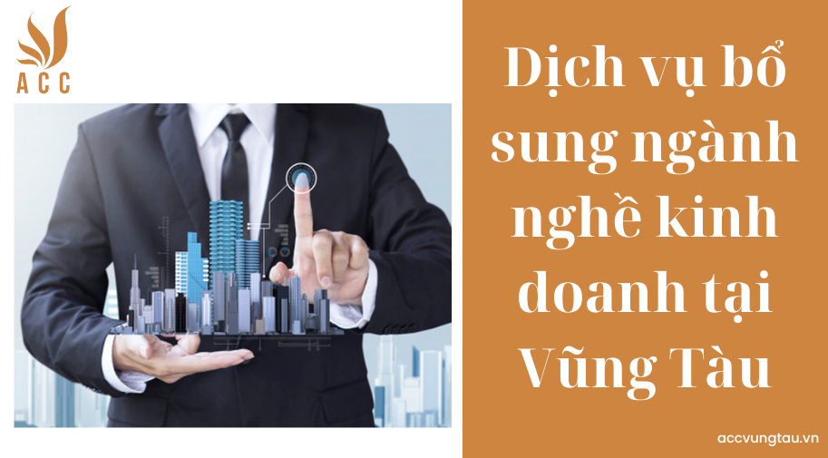 Dịch vụ bổ sung ngành nghề kinh doanh tại Vũng Tàu
