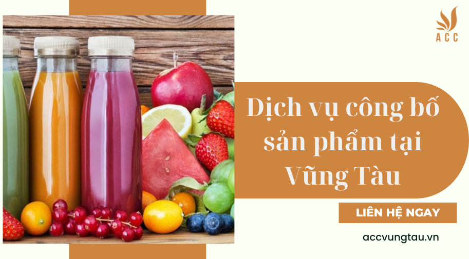 Dịch vụ công bố sản phẩm tại Vũng Tàu