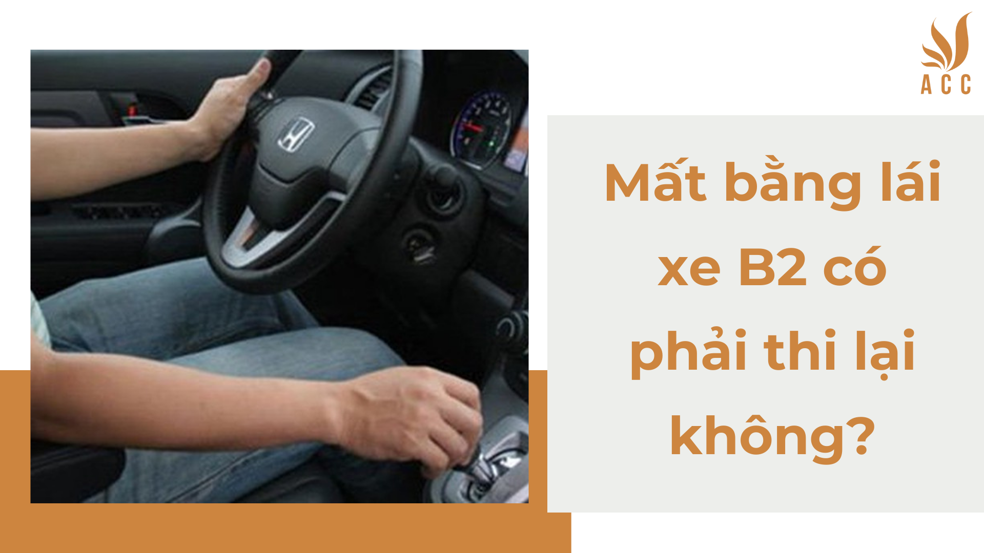 Mất bằng lái xe B2 có phải thi lại không?