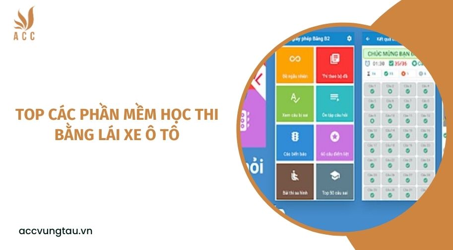 Top các phần mềm học thi bằng lái xe ô tô