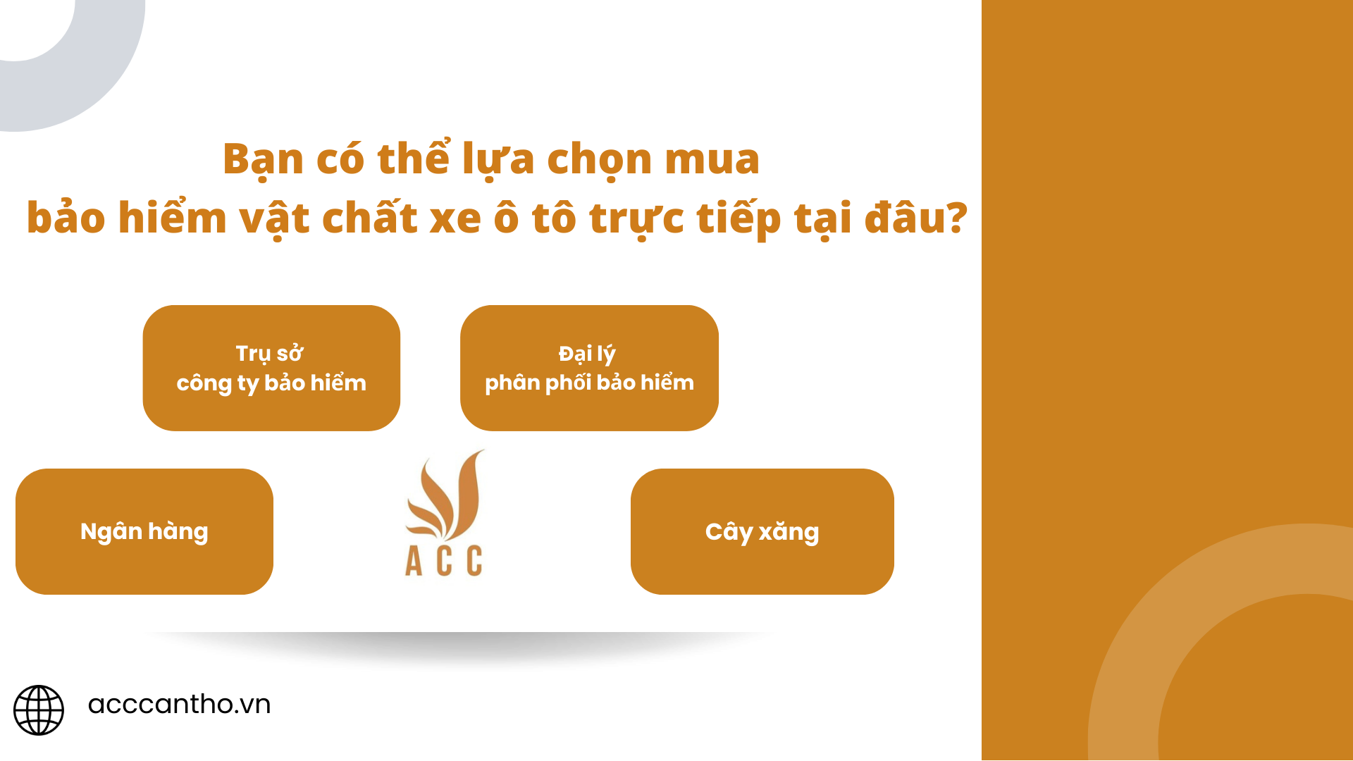 Nơi mua bảo hiểm vật chất xe ô tô trực tiếp