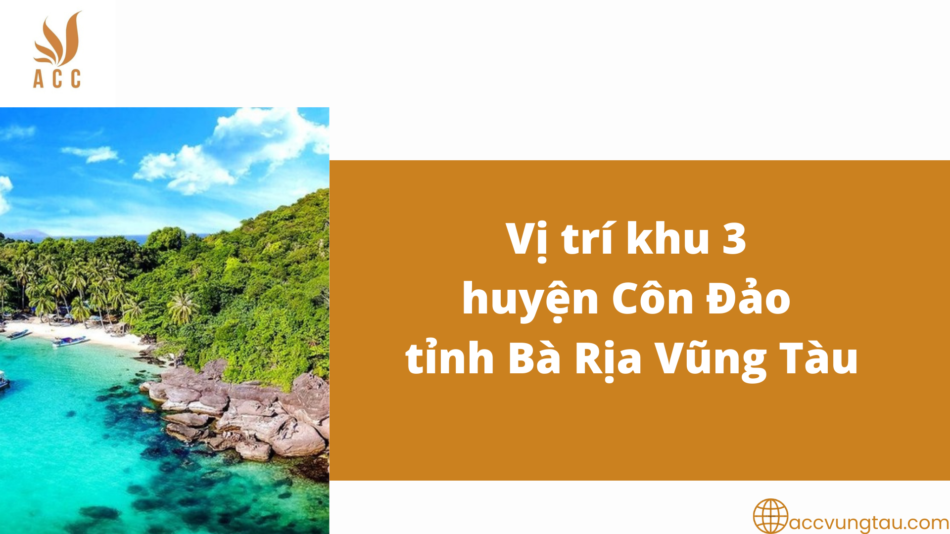 Vị trí khu 3 huyện Côn Đảo tỉnh Bà Rịa Vũng Tàu