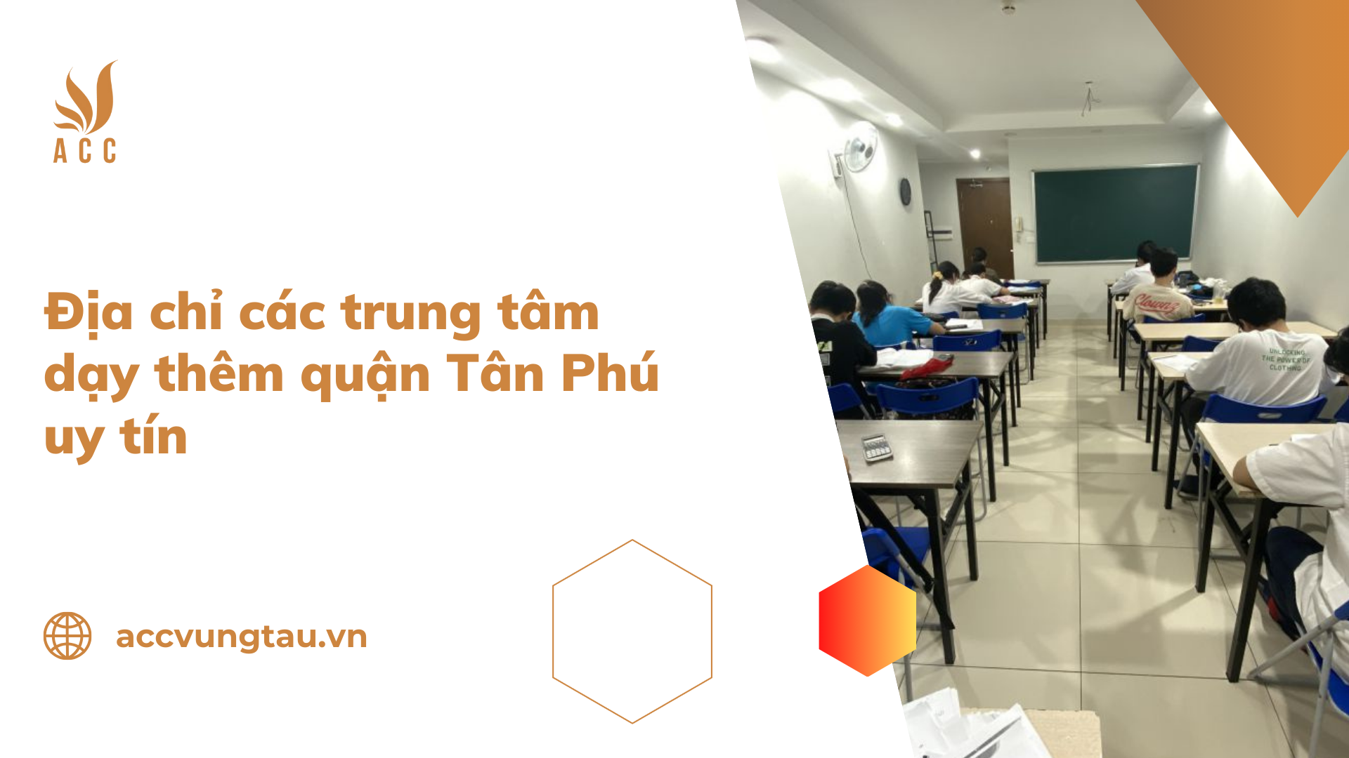 Địa chỉ các trung tâm dạy thêm quận Tân Phú uy tín