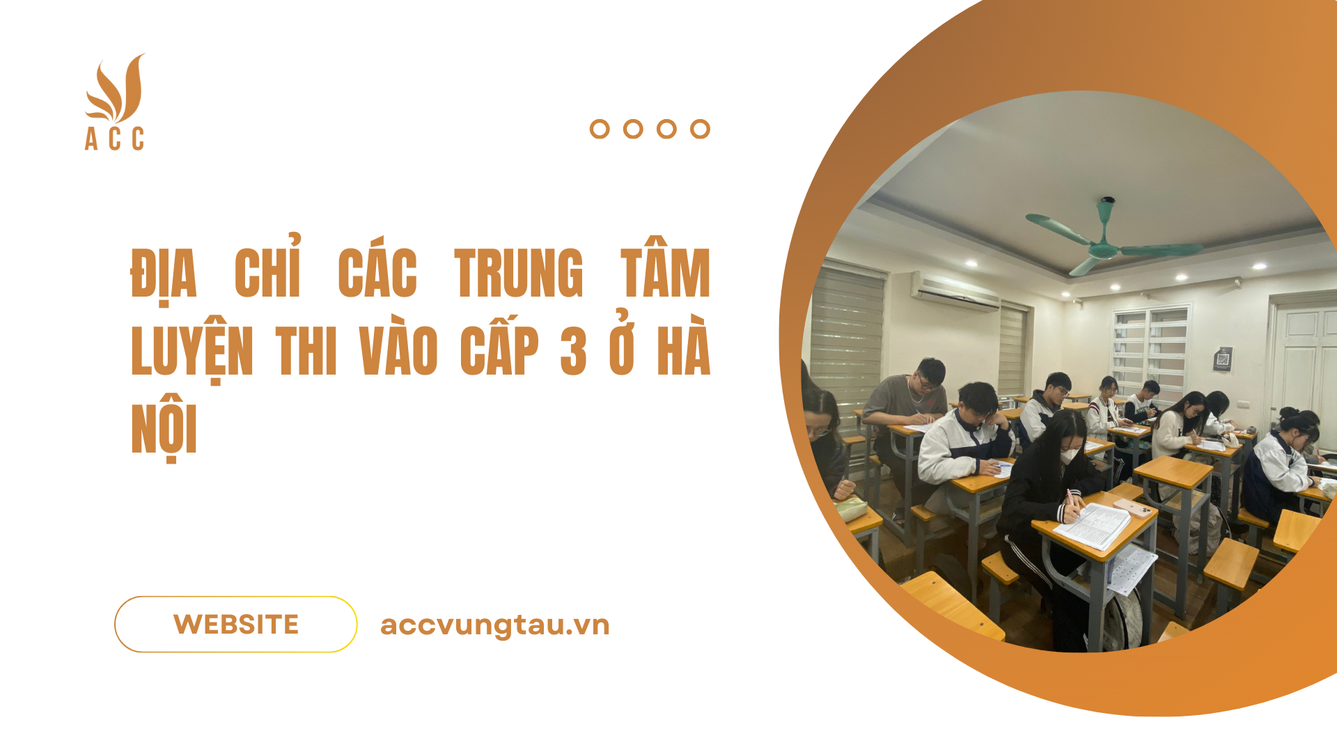 Địa chỉ các trung tâm luyện thi vào cấp 3 ở Hà Nội
