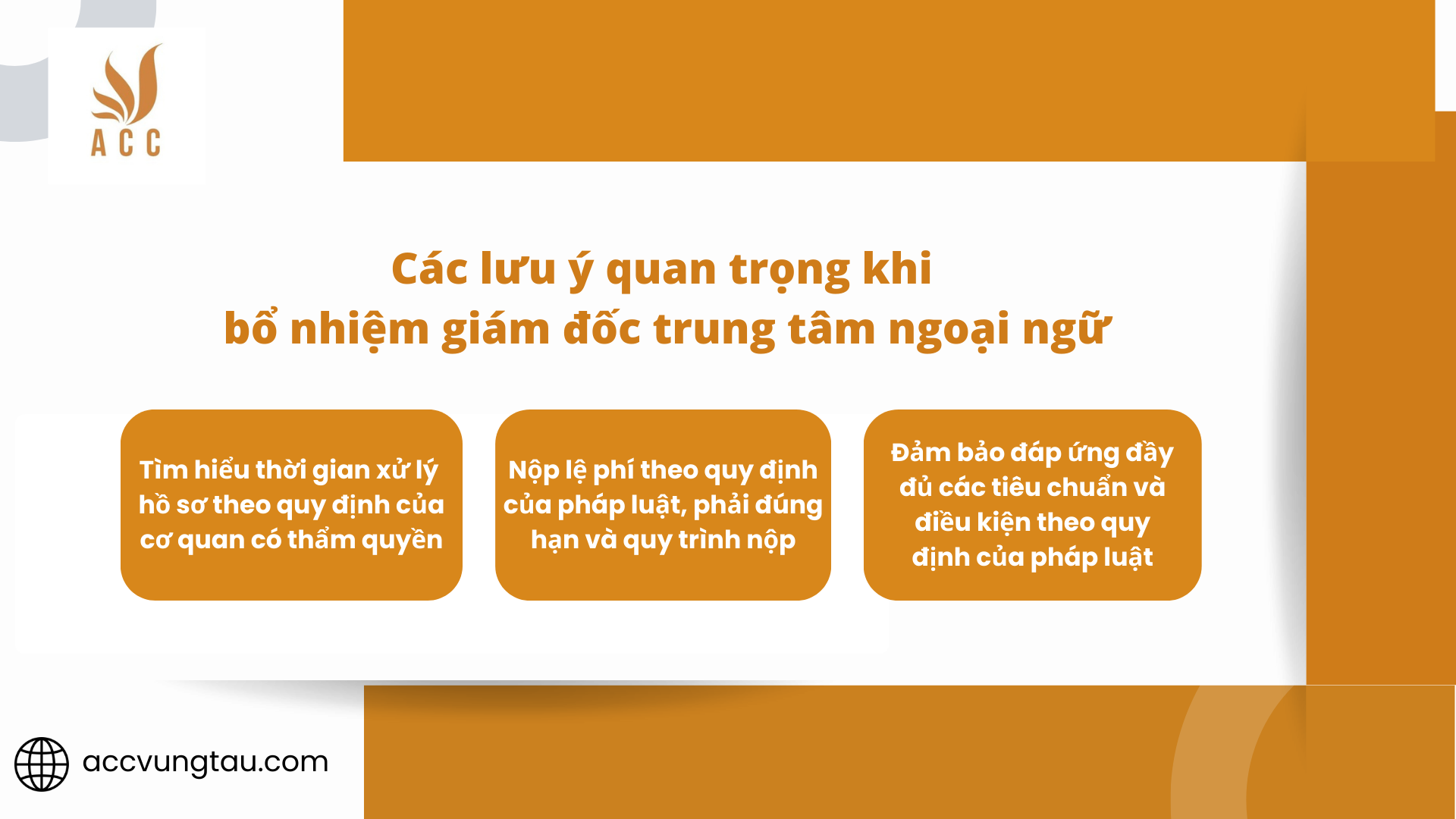 Lưu ý khi bổ nhiệm giám đốc trung tâm ngoại ngữ