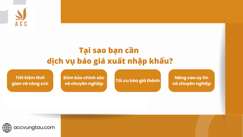 Tại sao bạn cần dịch vụ làm báo giá xuất nhập khẩu?