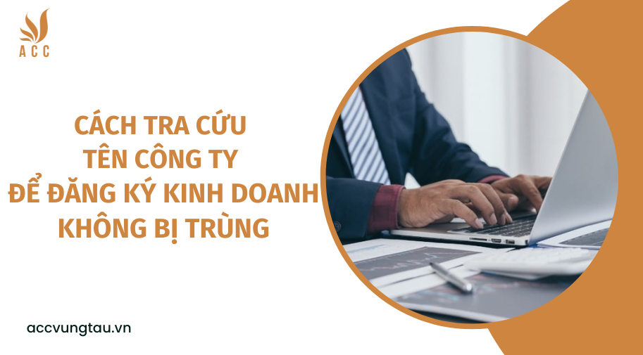 tra cứu tên công ty để đăng ký kinh doanh