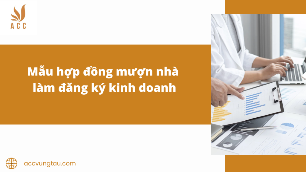 Mẫu hợp đồng mượn nhà làm đăng ký kinh doanh