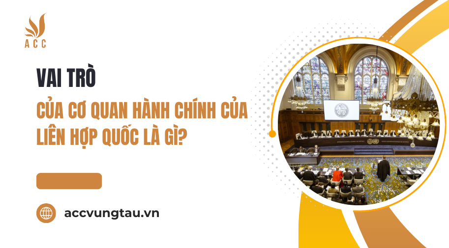 Vai trò của Cơ quan hành chính của Liên hợp quốc là gì