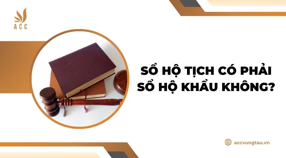 Sổ hộ tịch có phải sổ hộ khẩu không?.jpg