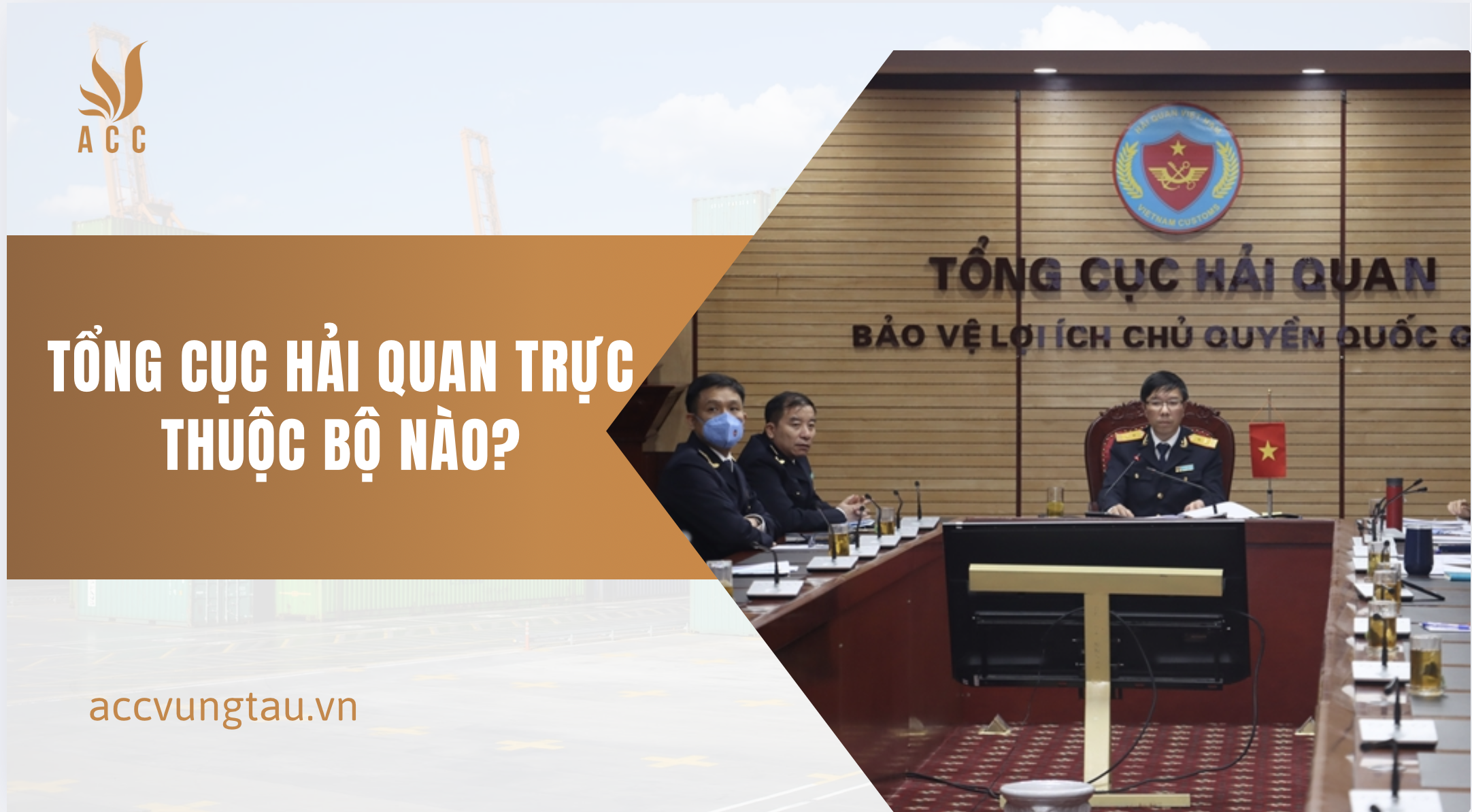Tổng cục hải quan trực thuộc bộ nào