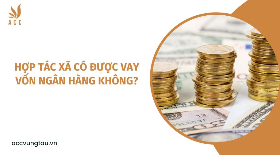 Hợp tác xã có được vay vốn ngân hàng không?