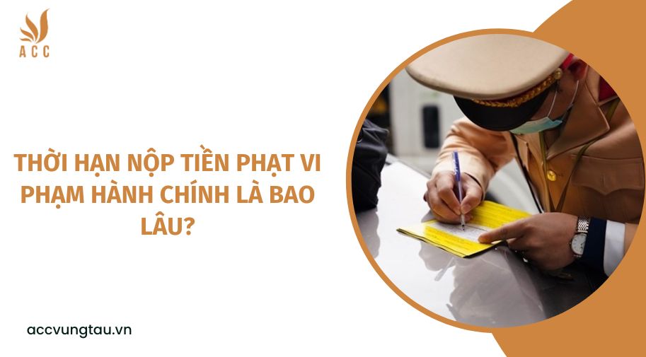 Thời hạn nộp tiền phạt vi phạm hành chính là bao lâu?.jpg
