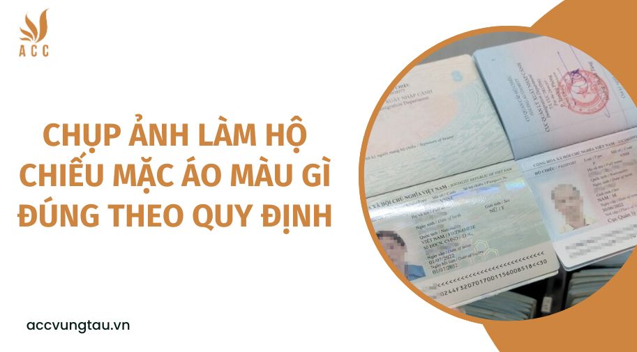 Chụp ảnh làm hộ chiếu mặc áo màu gì đúng theo quy định