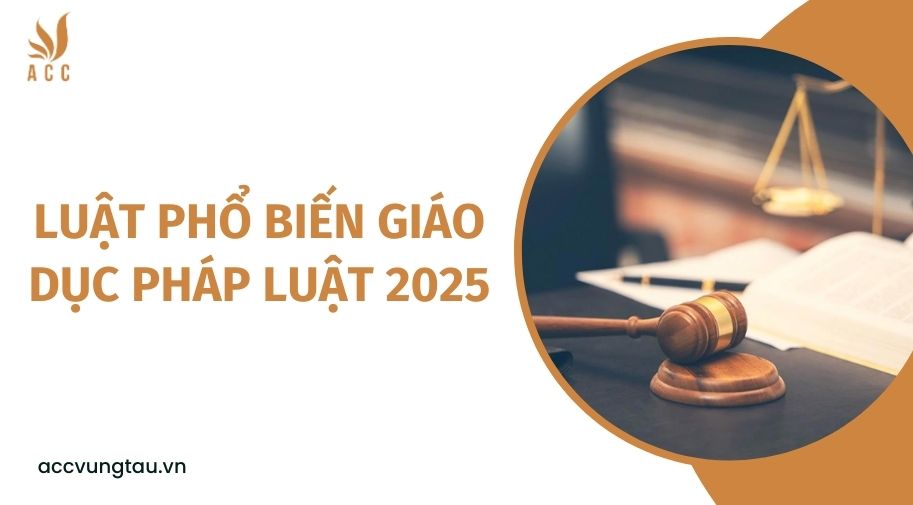 Luật phổ biến giáo dục pháp luật 2025