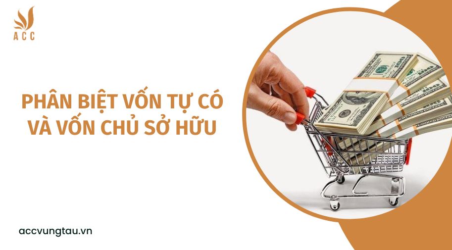 Phân biệt vốn tự có và vốn chủ sở hữu