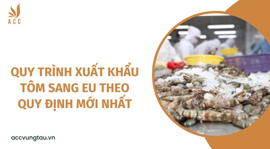 Quy trình xuất khẩu tôm sang EU theo quy định mới nhất