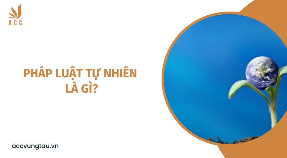 Pháp luật tự nhiên là gì?