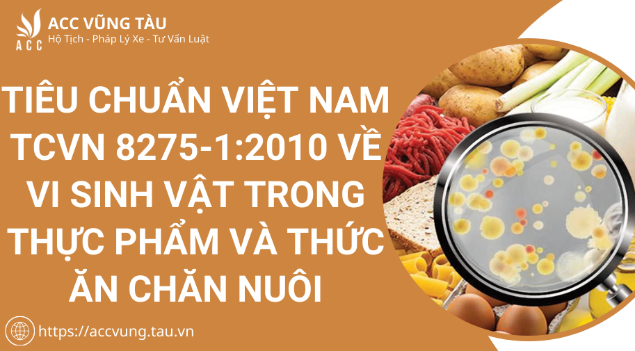 Tiêu chuẩn Việt Nam TCVN 8275-1:2010 về Vi sinh Vật trong thực phẩm và thức ăn chăn nuôi