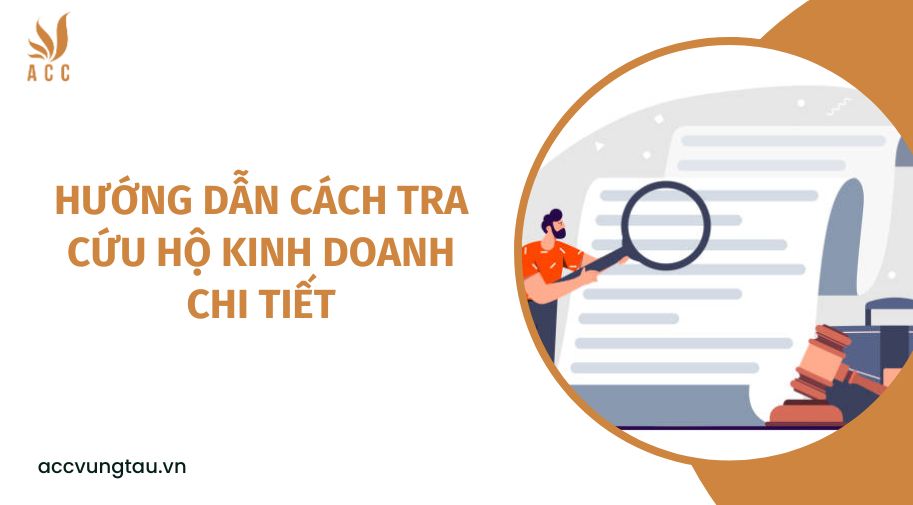 Hướng dẫn cách tra cứu hộ kinh doanh chi tiết