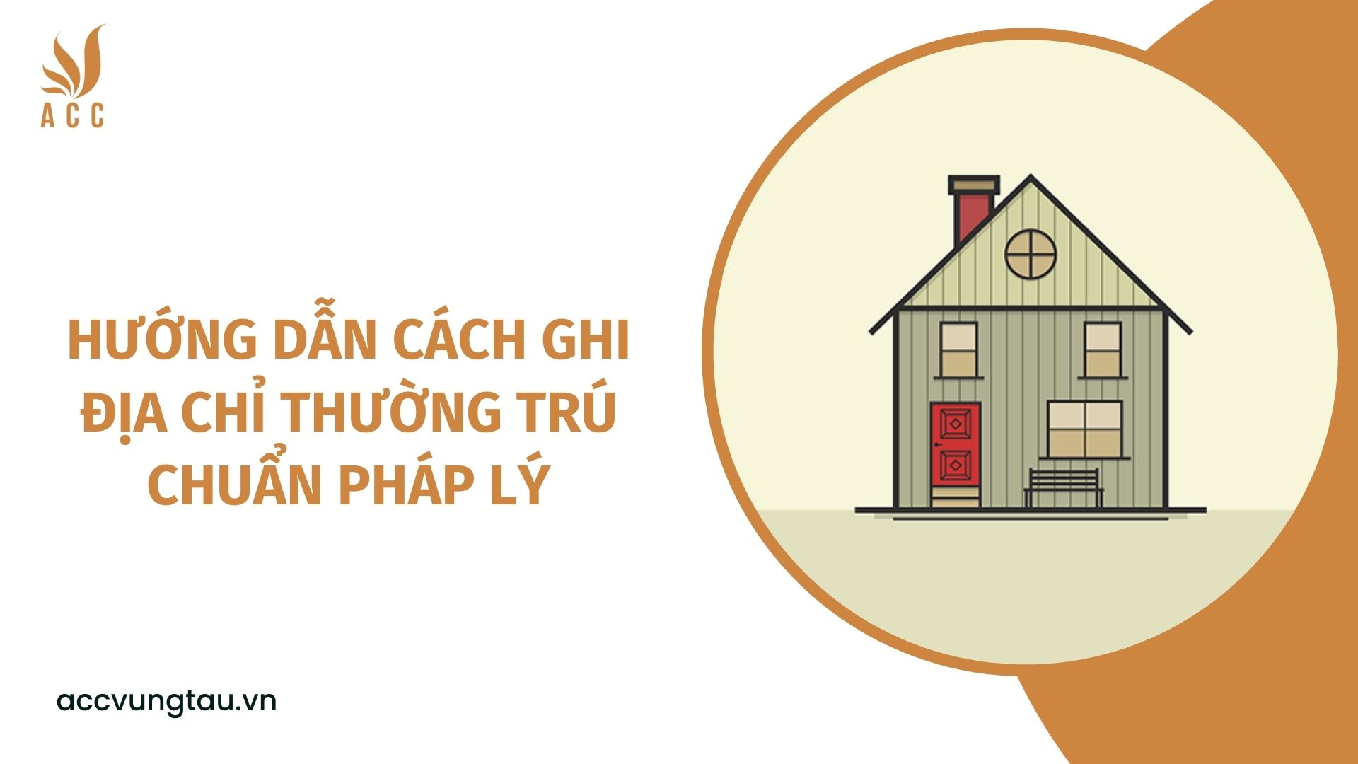 Hướng dẫn cách ghi địa chỉ thường trú chuẩn pháp lý