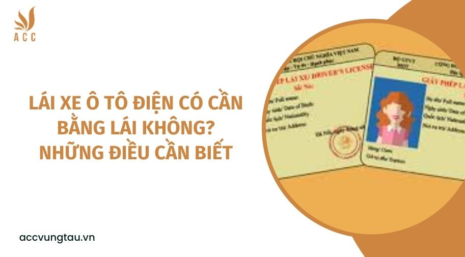 Lái xe ô tô điện có cần bằng lái không? những điều cần biết