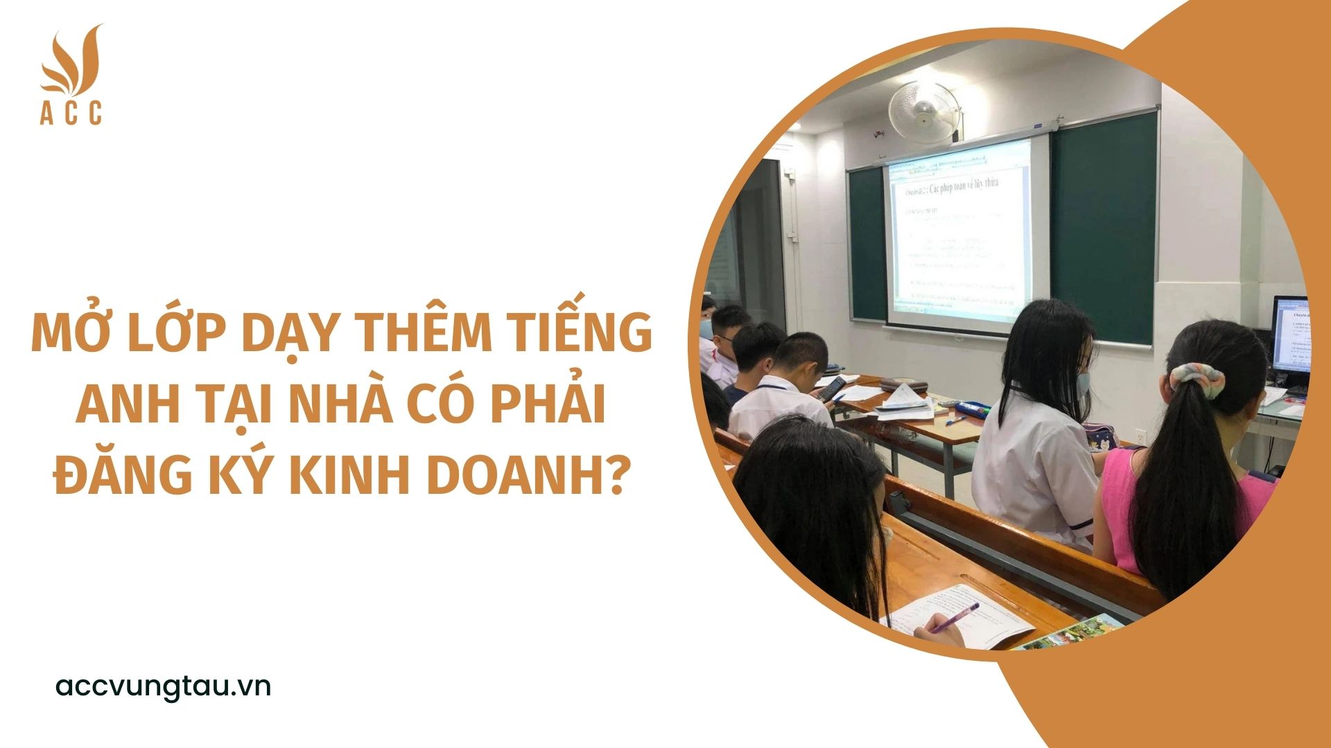 Thủ tục mở lớp dạy thêm tiếng Anh tại nhà