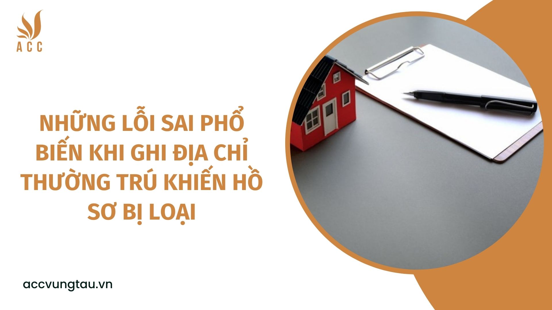 Những lỗi sai phổ biến khi ghi địa chỉ thường trú khiến hồ sơ bị loại