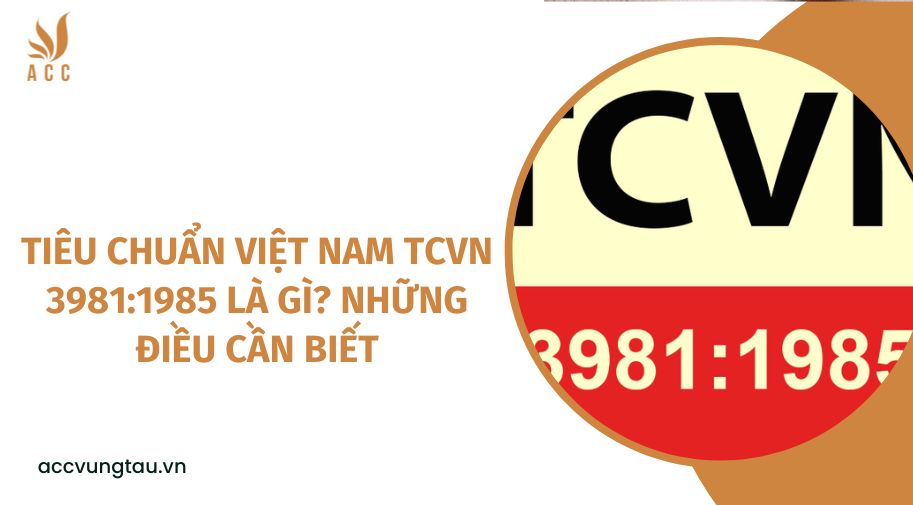 Tiêu chuẩn Việt Nam TCVN 3981:1985 là gì? những điều cần biết