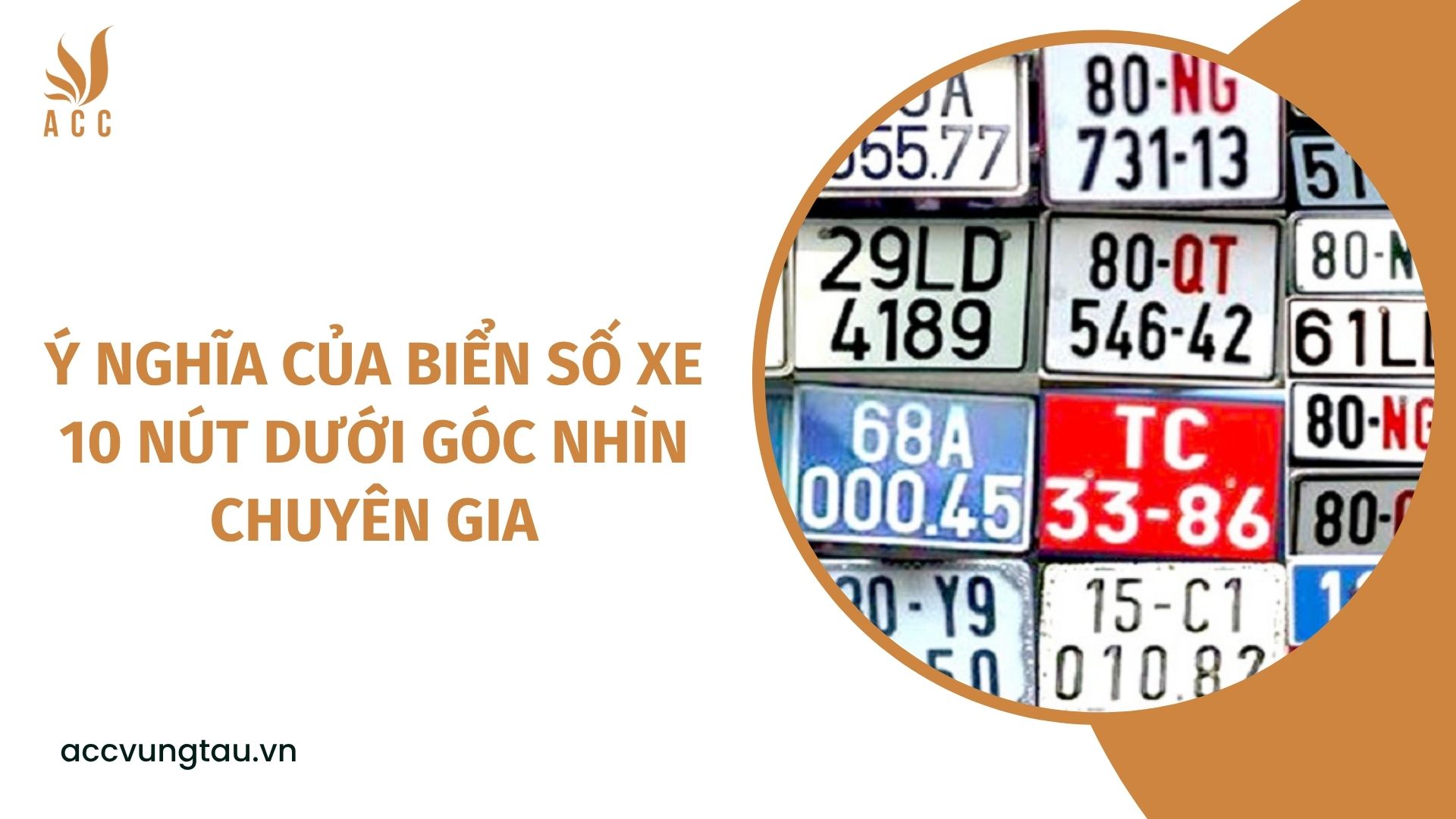 Ý nghĩa của biển số xe 10 nút dưới góc nhìn chuyên gia