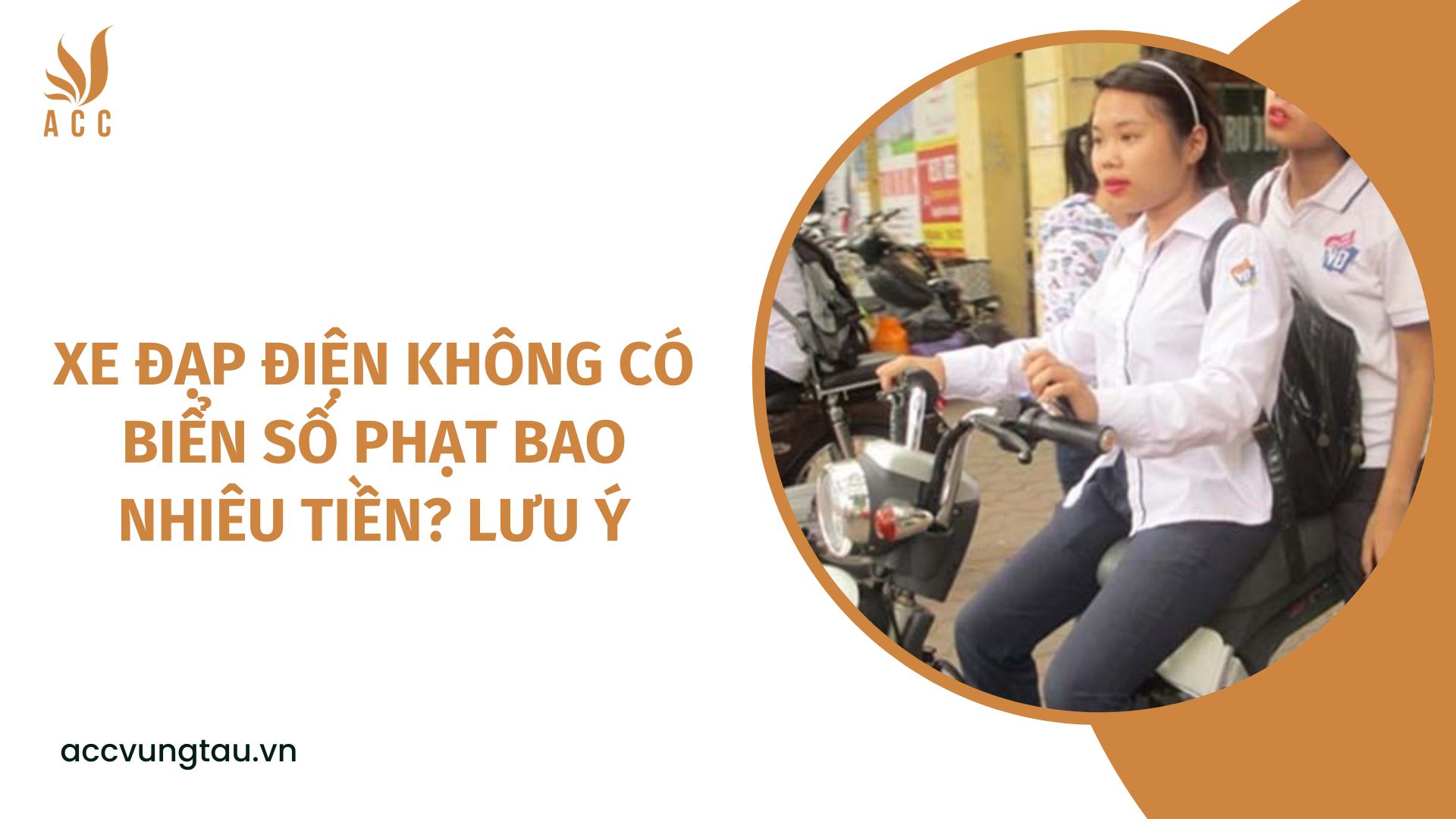Xe đạp điện không có biển số phạt bao nhiêu tiền? Lưu ý